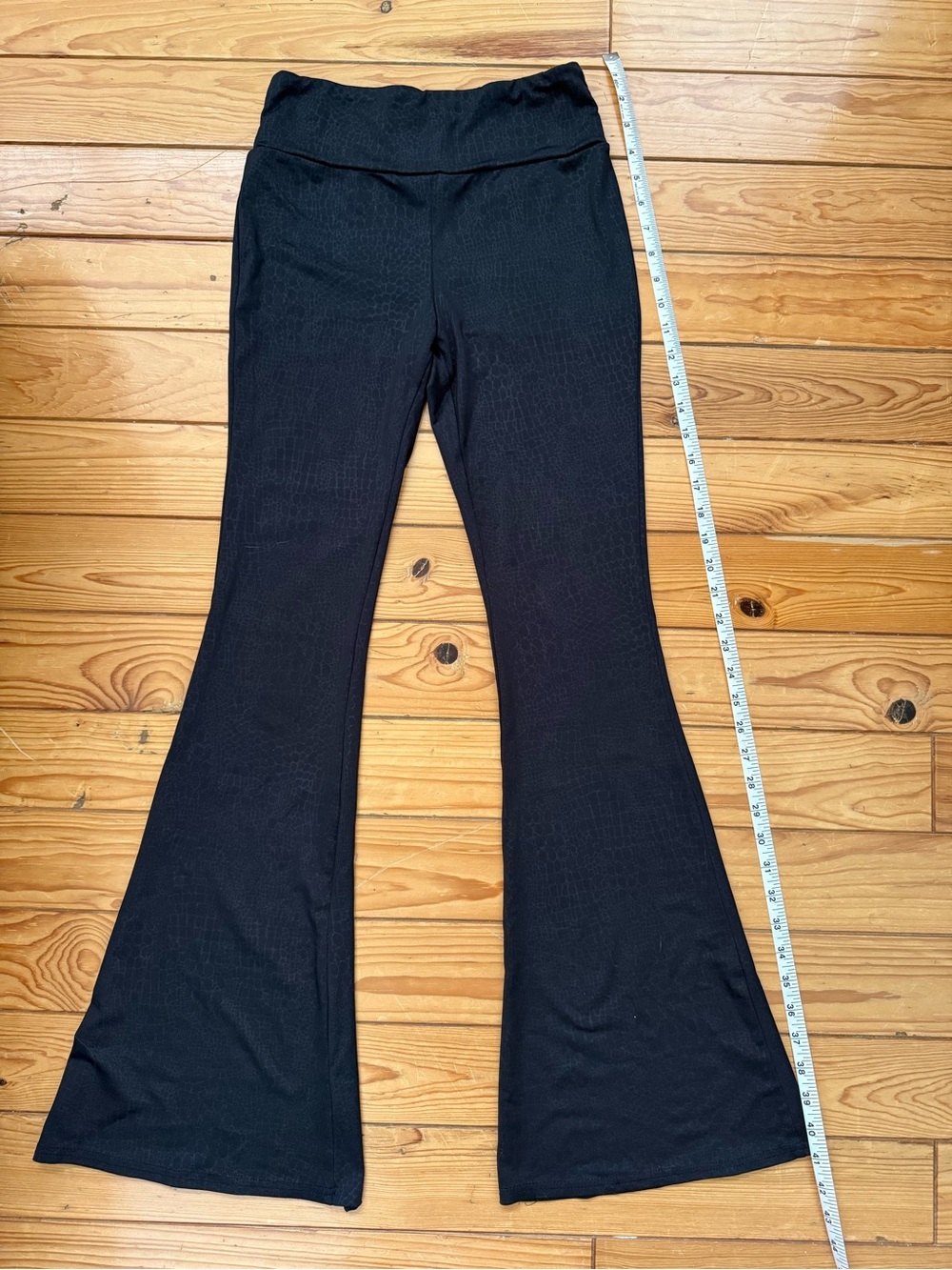 Black Flared Women's Lounge Pants - Yoga pant